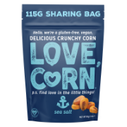 Love Corn - Crunchy Corn Sea Salt (6 x 115g)