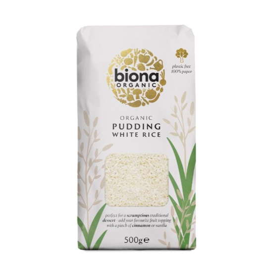 Biona Organic- White Rice Pudding (6 x 500g)