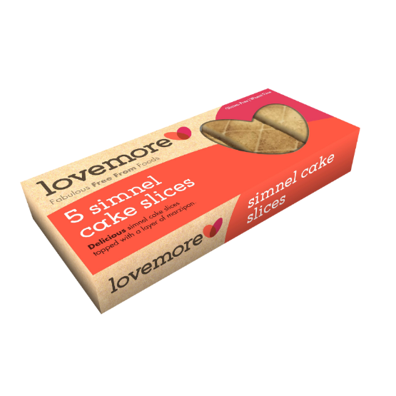 E Lovemore - Simnel Cake Slices 5pk (6 x 220g)