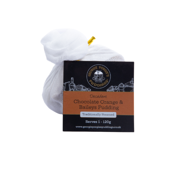 Georgie Porgie - Chocolate Orange & Baileys Pudding (8 x 120g)