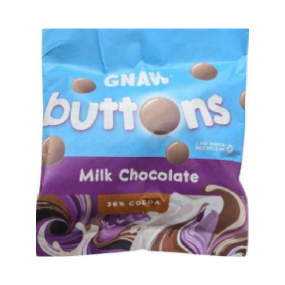 Gnaw - Milk Chocolate Buttons (6 x 100g) **AVAILABLE NOVEMBER**