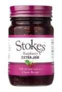 Stokes - Raspberry Extra Jam (6 x 340g)