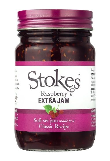 Stokes - Raspberry Extra Jam (6 x 340g)
