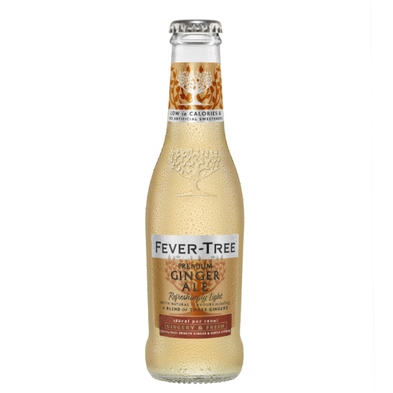 Fever-Tree - Refreshingly Light Ginger Ale (24 x 200ml)