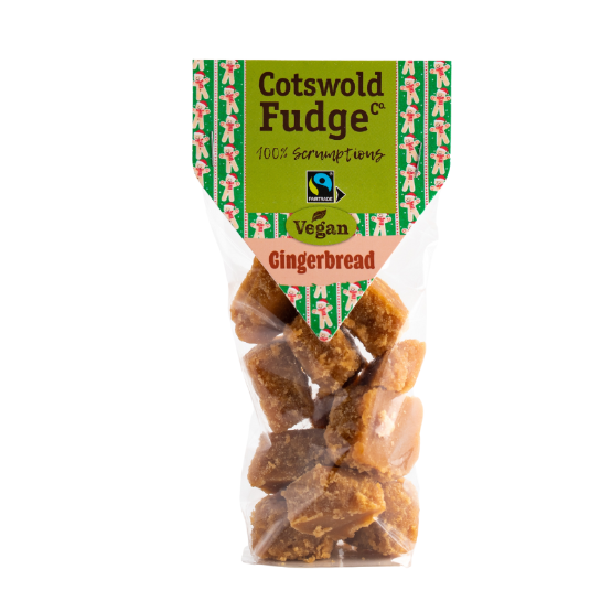 Cotswold Fudge - Vegan Gingerbread (12 x 150g)