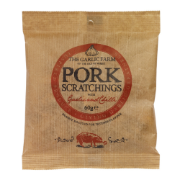 The Garlic Farm - Pork Scratchings w/ Garlic&Chilli (15x60g)