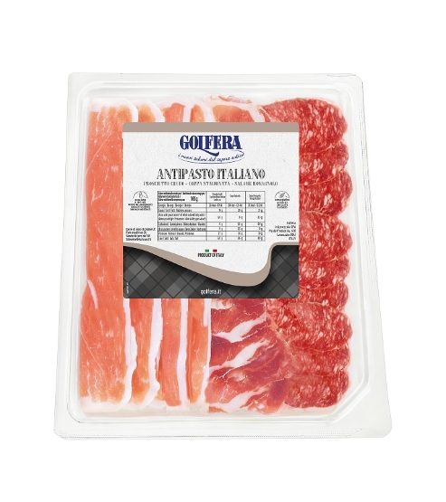 Golfera Meats - Antipasto Misto (1 x 120g) USE FOR GOL/004