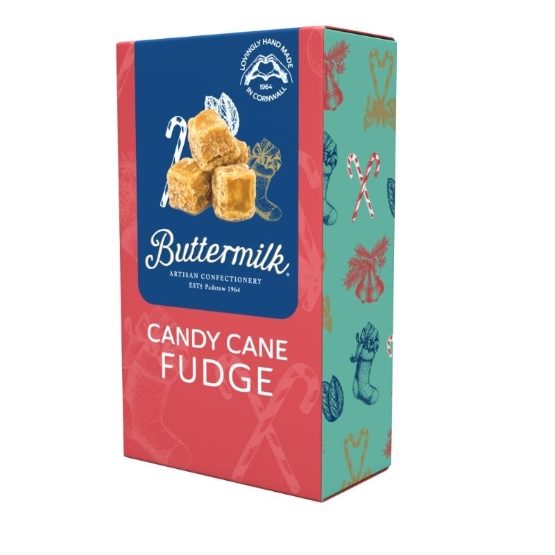 Buttermilk - GF Candy Cane Fudge (7 x 100g)