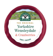 Wensleydale - Yorkshire Wensleydale & Cranberries (1 x 200g)
