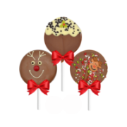 The Cocoa Bean Co - Mixed Decoration Lollipops (12 x 60g)