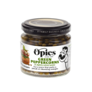 Opies - Green Peppercorns in Brine (6 X 115g)