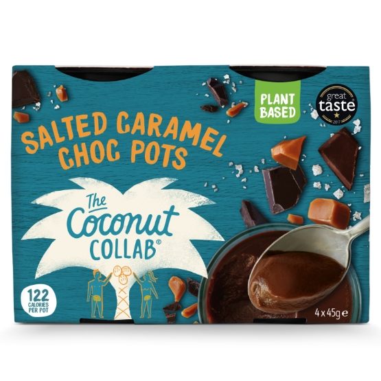 Coconut Collab - GF Salted Caramel Little Pots (6 x 4 x 45g)
