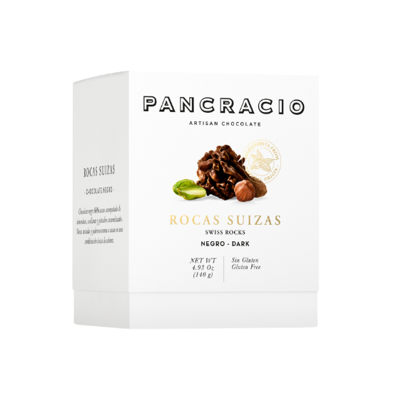 Pancracio - Dark Chocolate Clusters (8 x 140g)