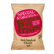 Brown Bag Crisps - Oak Smoked Chilli Crisps (20 x 40g)
