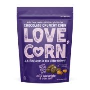 Love Corn - Crunchy Corn Milk Choc & Sea Salt (10 x 35g)