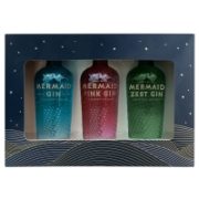 Mermaid - Miniature Trio All Gin Gift Set (12 x (3 x 5cl)