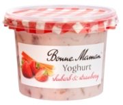 Bonne Maman - Rhubarb & Strawberry Yoghurt (6 x 450g)