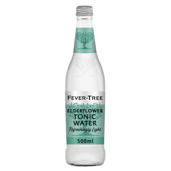 Fever-Tree - Refreshingly Light Elderflower Tonic (8 x 500ml)