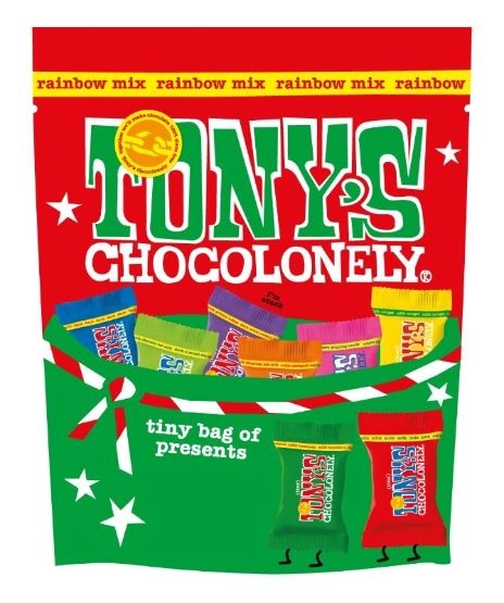 Tony's Chocolonely - Rainbow Mix Xmas Pouch (6 x 135g)