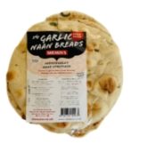 Shemins - Garlic Naan Bread (4 Pack) (1 x 350g)