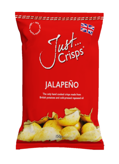 Just Crisps - GF Jalapeno (12 x 150g)