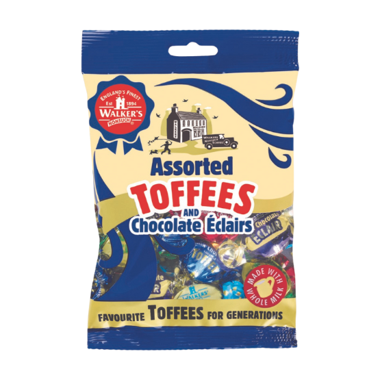 Walkers Nonsuch Assorted Toffee and Chocolate Eclairs