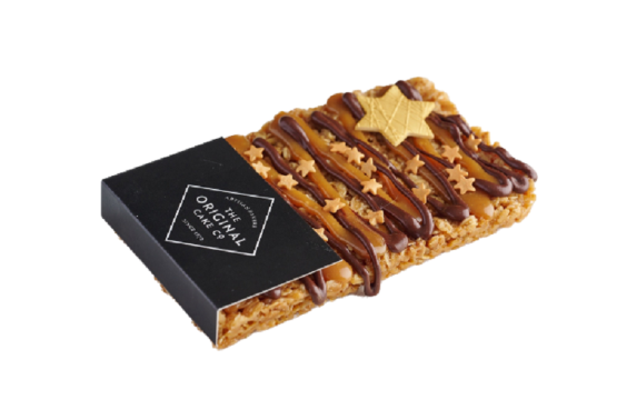 Original Cake Company-Festive Caramel Top Flapjack 12x170g