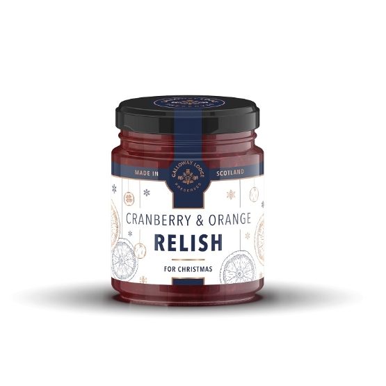 Galloway Lodge - Orange & Cranberry Relish (6 x 200g)