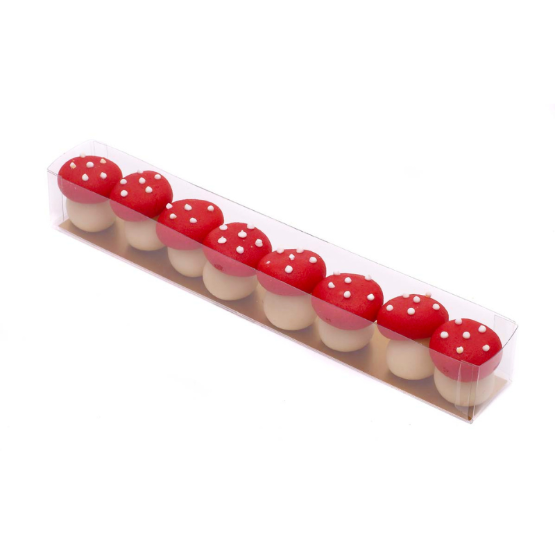 Shepcote - Marzipan Toadstools Stick Pack x8 (12x90g) - No longer available to order