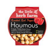 Little Herb Farm - Roasted Red Pepper Houmous (1 x 200g)