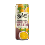 Belvoir - Alcohol Free Passionfruit Martini Can (12 x 250ml)