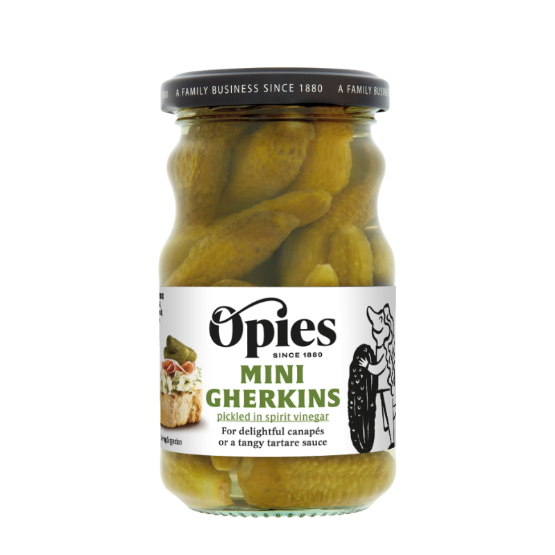 Opies - Cocktail Gherkins (6 x 227g)