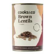 Cooks & Co - Brown Lentils (12 x 400g)