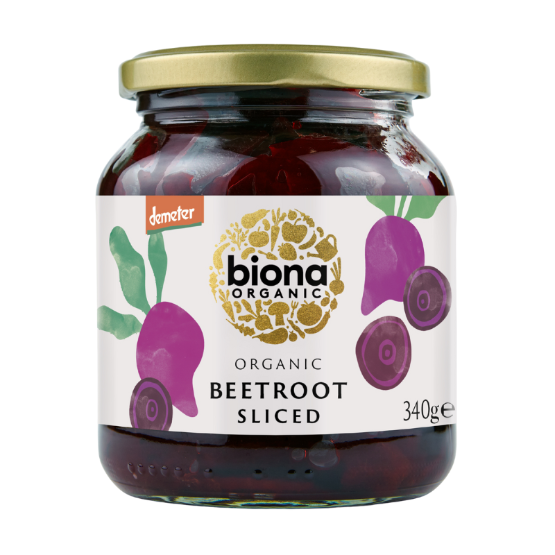 Biona Organic Sliced Beetroot