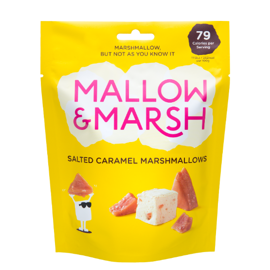 Mallow & Marsh - Salted Caramel Marshmallow Bags (6 x 85g)