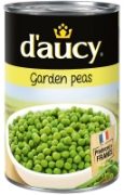 D'Aucy - Garden Peas (12 x 400g)
