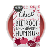 ChicP Beetroot and Horseradish Hummus