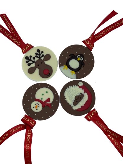 Chocolate Craft - Mix Case Festive Friends Tree Dec (15x30g)