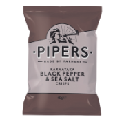 Pipers - GF Karnataka Black Pepper & Sea Salt (24x40g)