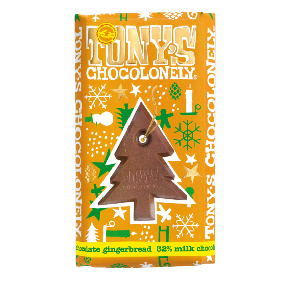 X1 Tonys Chocolonely - Milk Gingerbread (15 x 180g)