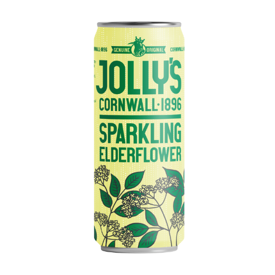 Jolly's Drinks - Elderflower Can (12 x 250ml)