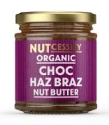 Nutcessity - Organic Choc Haz Braz Butter (6x180g)