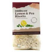 Cooks & Co - Lemon & Pea Risotto (6 x 190g)