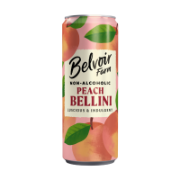 Belvoir Alcohol Free Peach Bellini