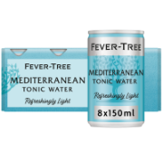 Fever-Tree - Refreshing Light Med Tonic Water (3x8x150ml)