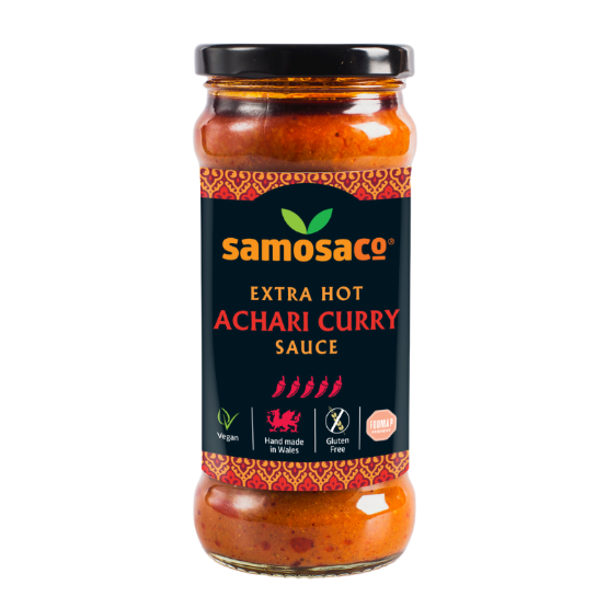 Samosaco - Extra Hot Achari Curry Sauce (6x350g)