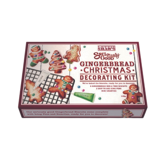 Lottie Shaw's - Gingerbread Decorating Kit (12 x 220g)