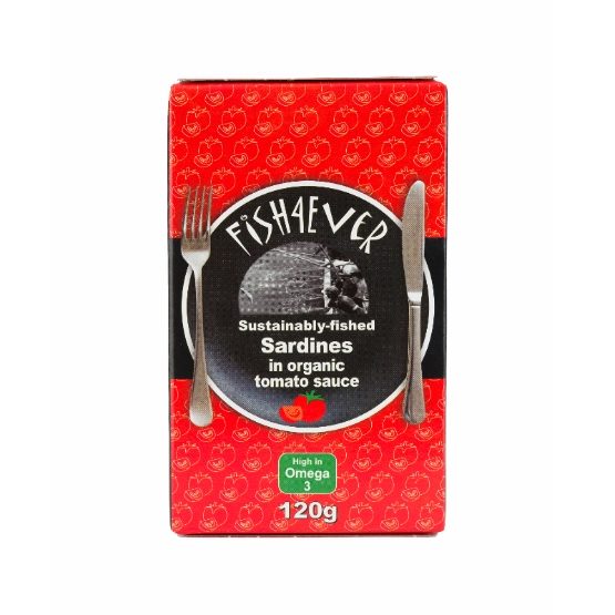 Fish4Ever - Whole Sardines in Tom Sauce (10 x 120g)