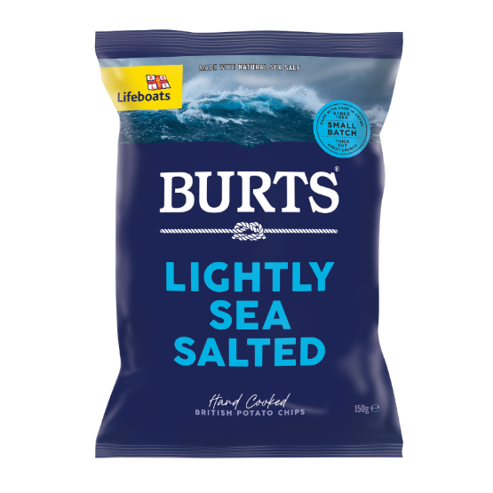 Burts - Lightly Sea Salted  (10 x 150g)