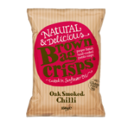 Brown Bag Crisps - Oak Smoked Chilli Crisps (10 x 150g)